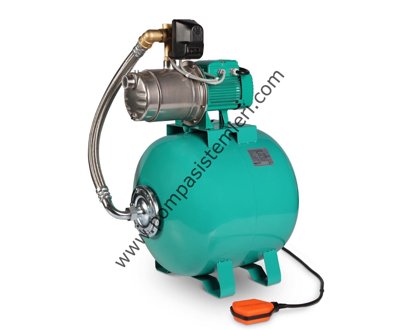 İnitial AQUA Comfort 5-58 0,55kw Monofaze Yatay 50 Litre Tanklı Hidrofor 3338169