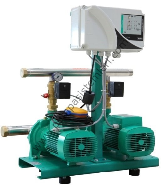 COE2-WP 107 2x7,5KW Trifaze Yatay Monoblok 2 Pompalı Hidrofor