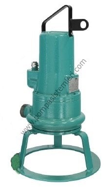 MTH 40 3,1 KW Parçalayıcı Bıçaklı Trifaze Seyyar Dalgıç Pompa