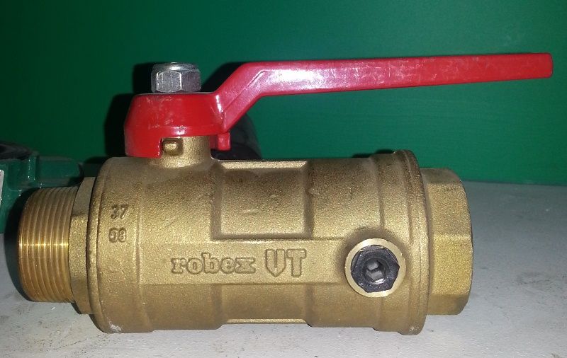 Robex VT S.0372 Çekvalfli Küresel Vana DN25 (1'' X 1'') Dişi Erkek Bağlantılı