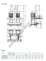 İnitial COE2-MSV 408 M 2X2,2kw Monofaze Dikey Çok Kademeli 2 Pompalı Hidrofor Seti
