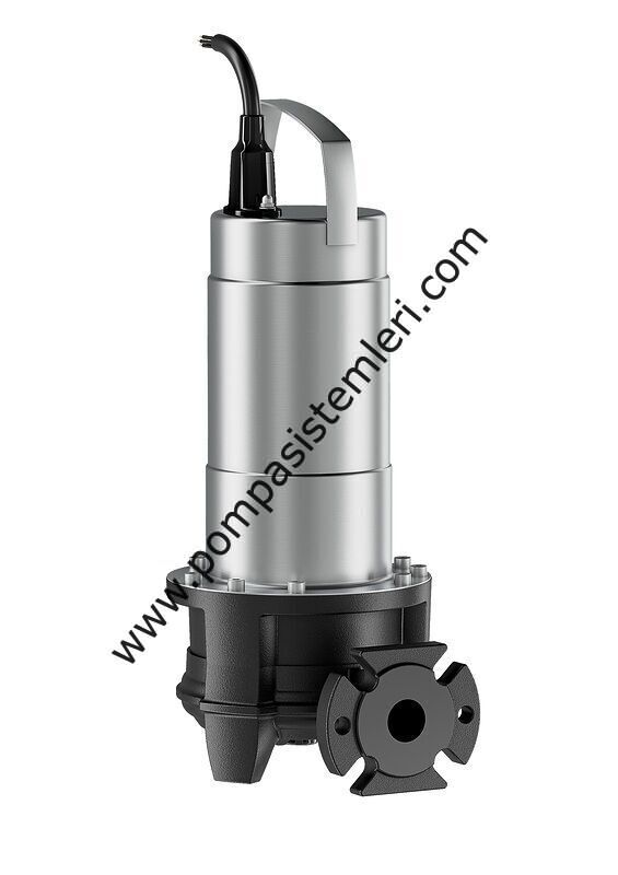 REXA FIT-S03-123A/21T015-540/O Parçalayıcı Bıçaklı Trifaze Dalgıç Pompa 6098145